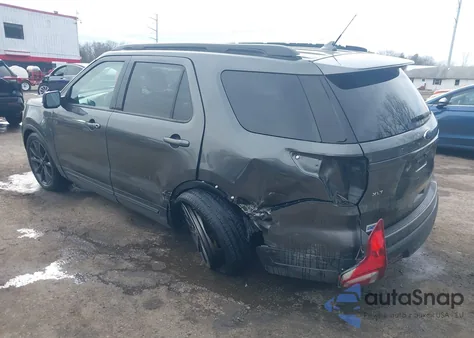 2018 Ford Explorer Xlt из США, поврежденный, VIN 1FM5K8DH5JGB97699